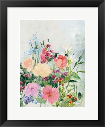 Framed Cutting Garden IV Print