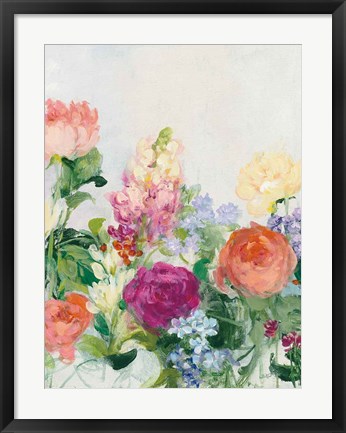 Framed Cutting Garden III Print