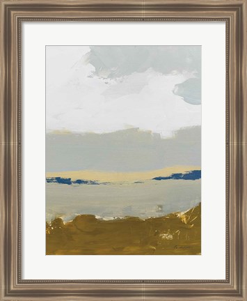 Framed Gold Sands III Print