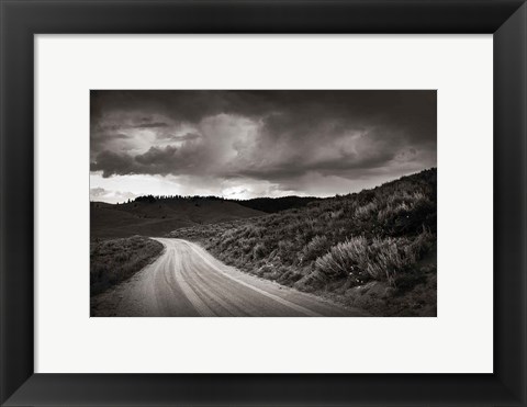 Framed Stanley Basin Road Print