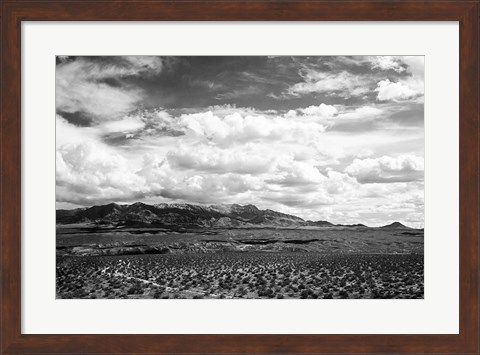 Framed Virgin Mountains I Print