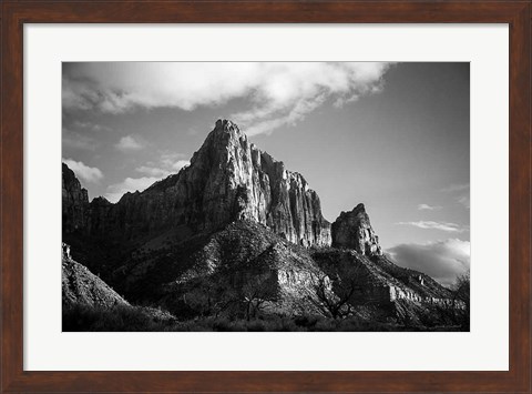 Framed Watchman I Print