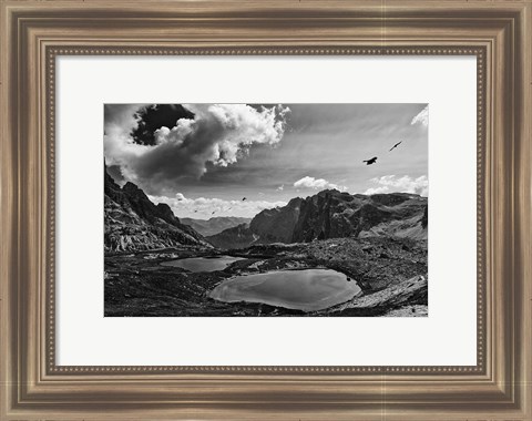 Framed Dolomiti III Print