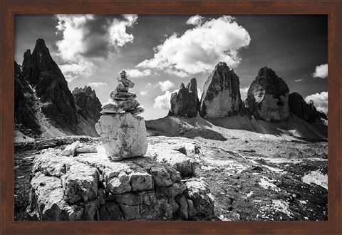 Framed Dolomiti II Print