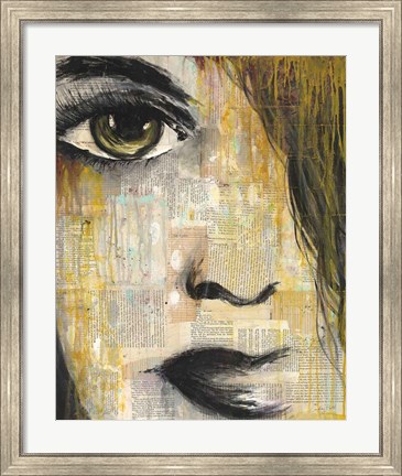 Framed Eye of the Beholder I Print