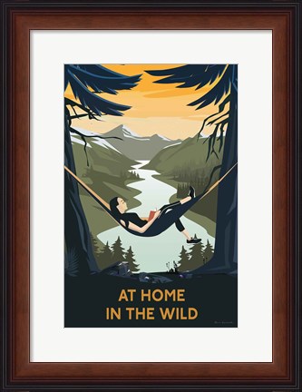 Framed Wild Adventure II Print