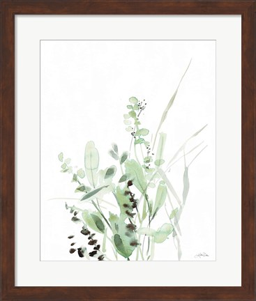 Framed Grasses II Print