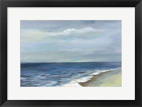 Framed Silent Waves Print