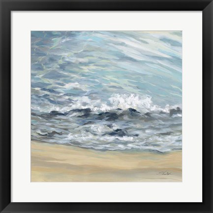 Framed Playful Wave Print