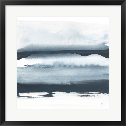 Framed Waterway Minimalism II Print