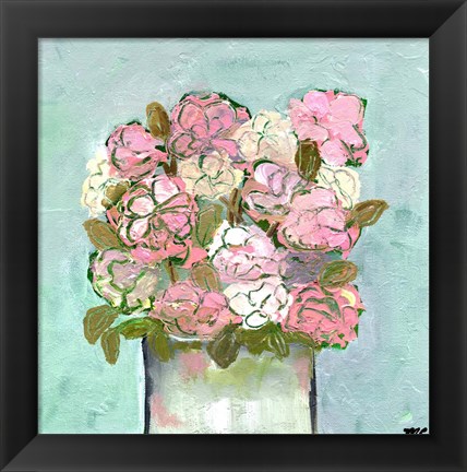 Framed Pinks for You Print