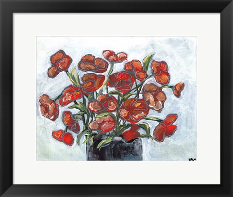 Framed Handpicked Poppies Print