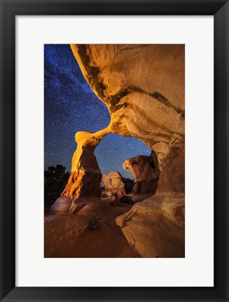 Framed Arch Stars Print