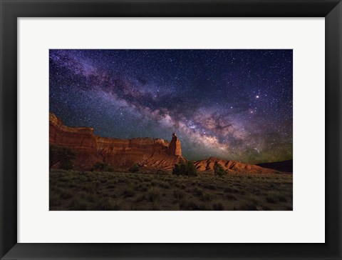 Framed Chimney Rock Print