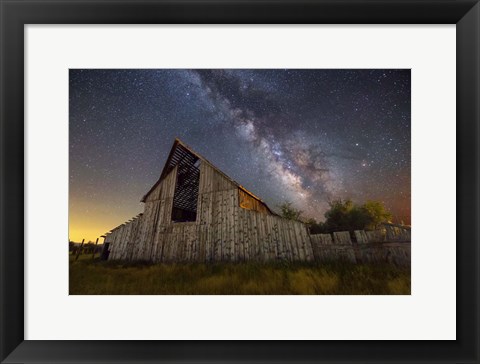 Framed Stooky Barn Print