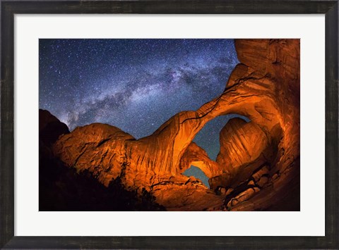 Framed Double Arch Outside Print