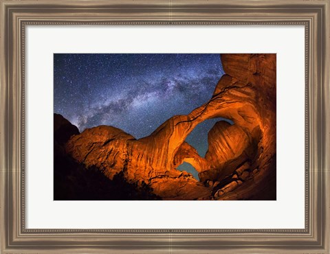 Framed Double Arch Outside Print