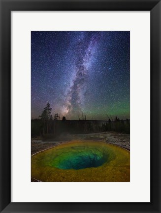 Framed Morning Glory Sky Print