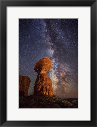 Framed Balanced Rock Print