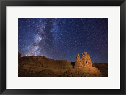 Framed Stars 3 Gossips Print