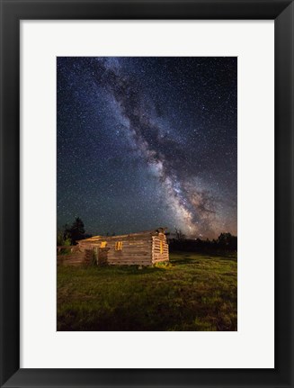 Framed Shane Cabin Print