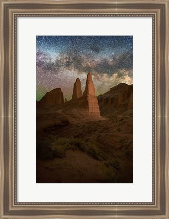 Framed 24mm Sky Stack Print