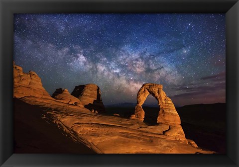 Framed Delicate Arch April 15th Print