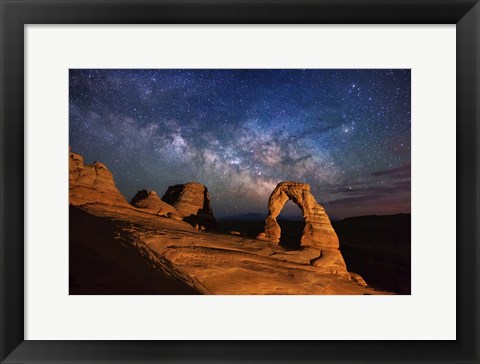 Framed Delicate Arch April 15th Print