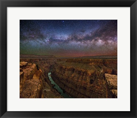 Framed 2 Rivers at Toroweap? Print