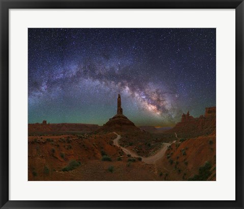 Framed Castle Butte Print