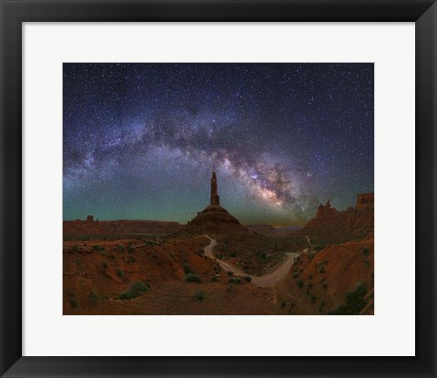 Framed Castle Butte Print