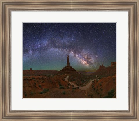 Framed Castle Butte Print