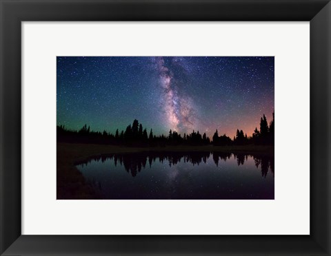 Framed Celestial Wilderness Print