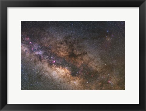 Framed Outer Space 4 Print