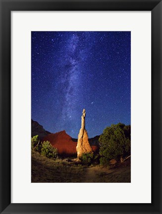 Framed Pointing Heavenward Print