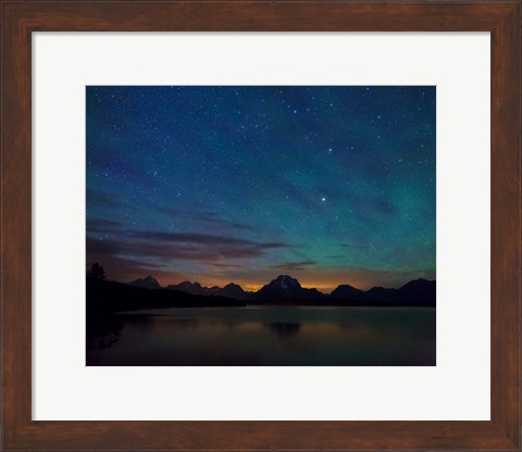 Framed Teton Aurora? Print