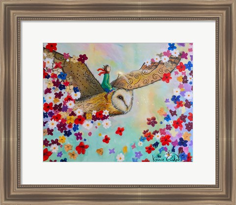 Framed Magical Soaring Print