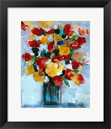 Framed Bouquet 2 Print