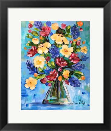 Framed Bouquet 5 Print