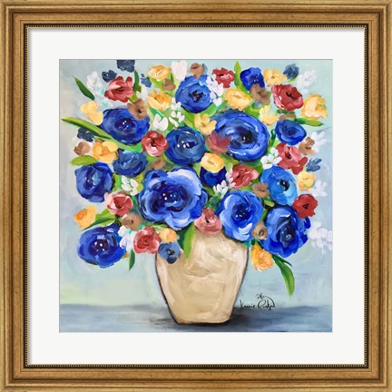 Framed Bouquet 6 Print