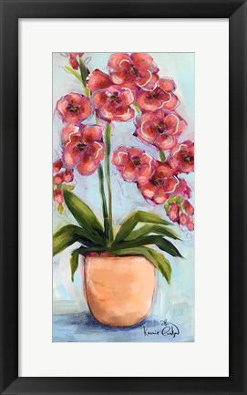 Framed Orchids Print