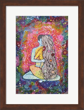 Framed Lovers Print