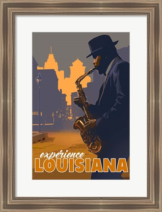 Framed Experience Louisiana Print