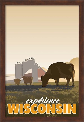 Framed Experience Wisconsin Print