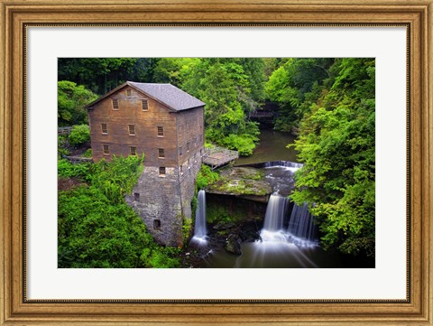 Framed Lanternman&#39;s Mill Print