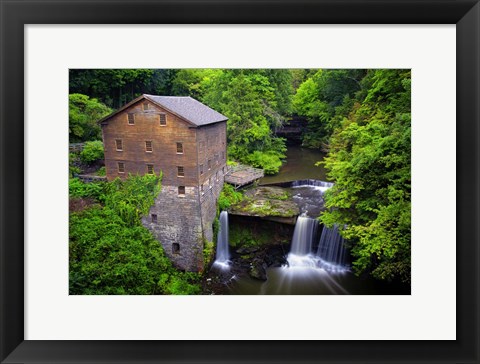 Framed Lanternman&#39;s Mill Print