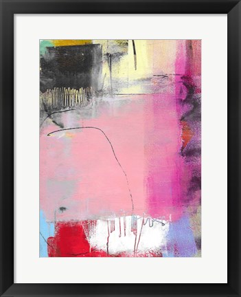 Framed Pink Feature Print