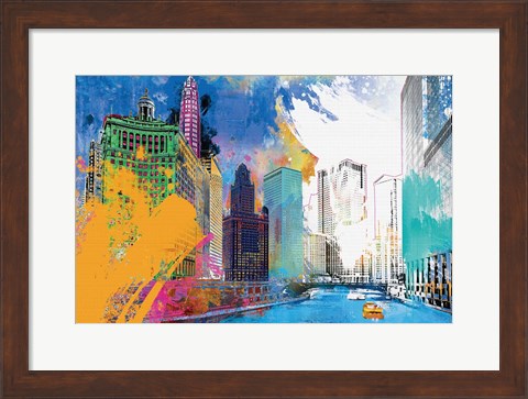 Framed Chicago Impression Print