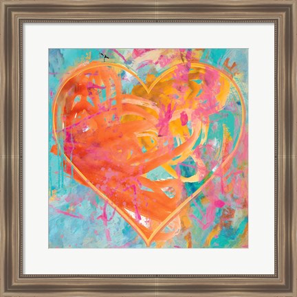 Framed Gumdrop Summer Print