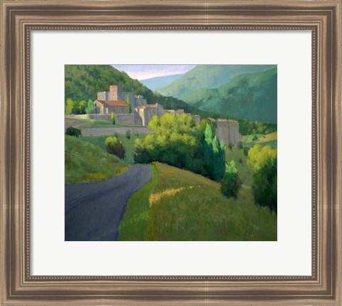 Framed Early Morning in Aurel Print